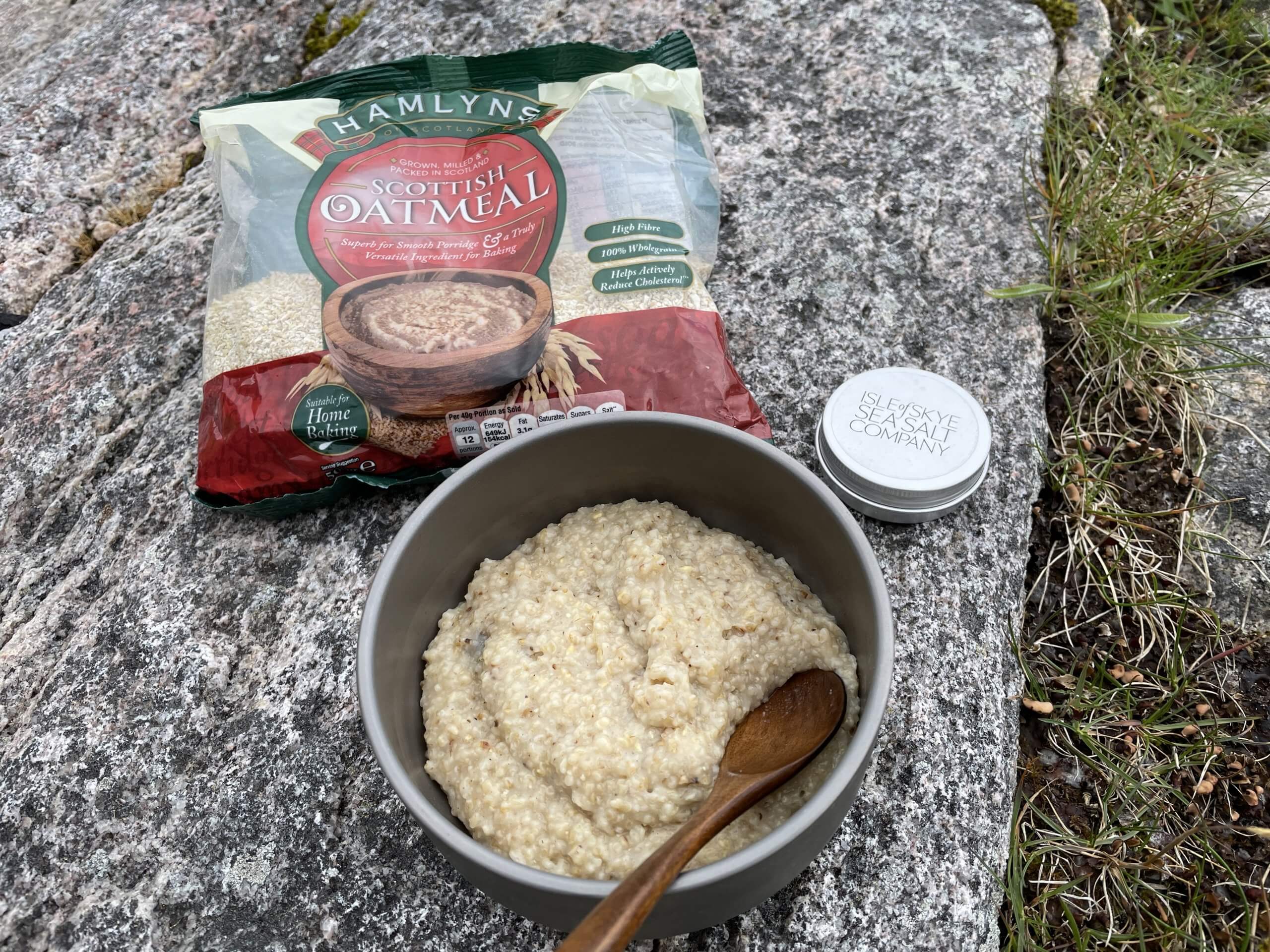 Traditional Scottish Porridge - Camp Cook Explore